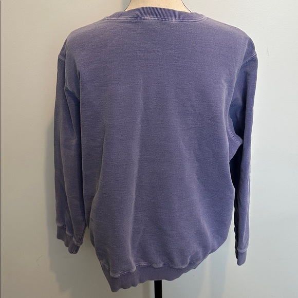 Northern reflections purple women’s sweatshirt large petite cotton vintage - Picture 3 of 5